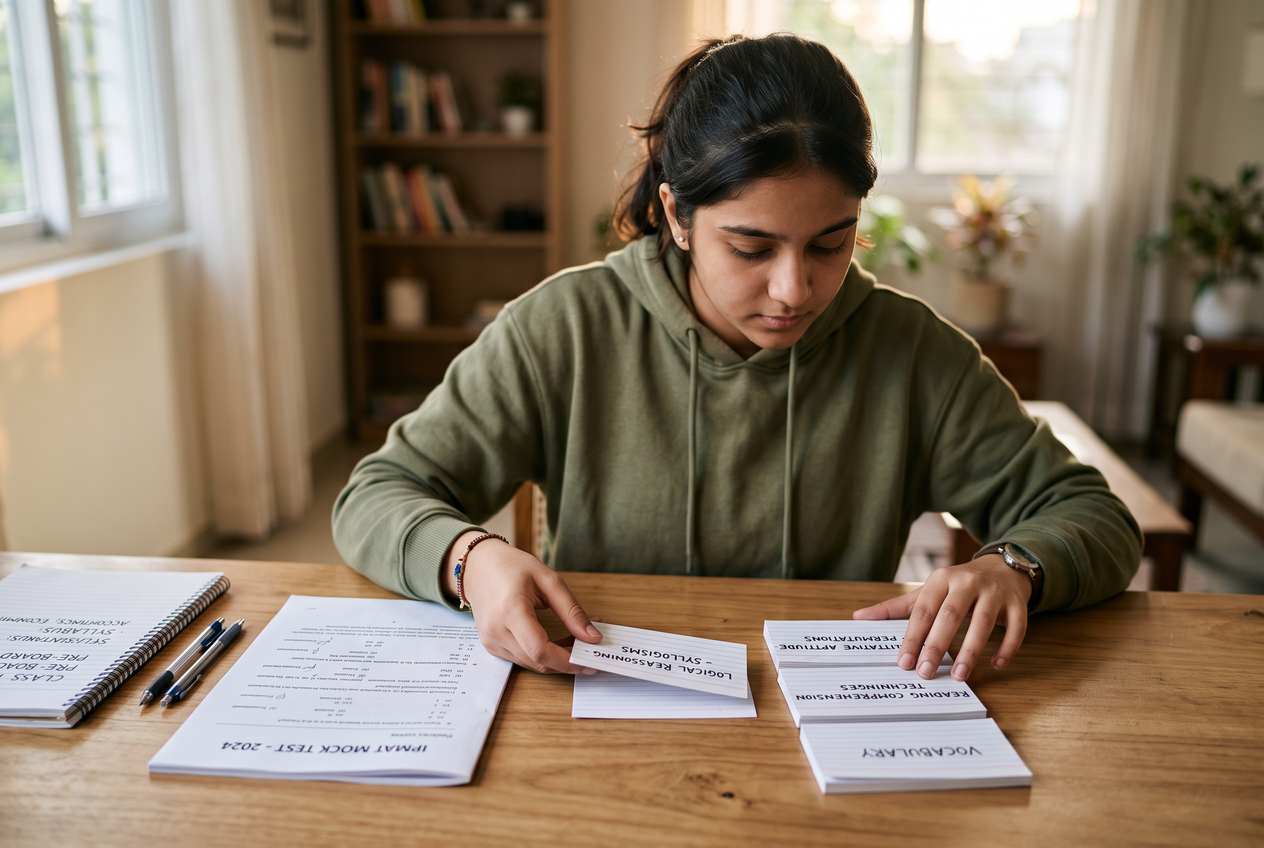 Auditing the support process behind personalised IPMAT coaching claims.